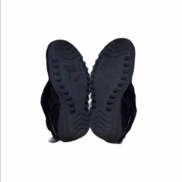 Fly London Yebi Suede Black Ankle Boots - Picture 7 of 11